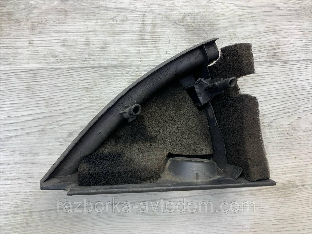 Кришка кріплення дзеркала права (кут дверцята) Renault Megane (2004-2010) OE: 8200034905 фото 2