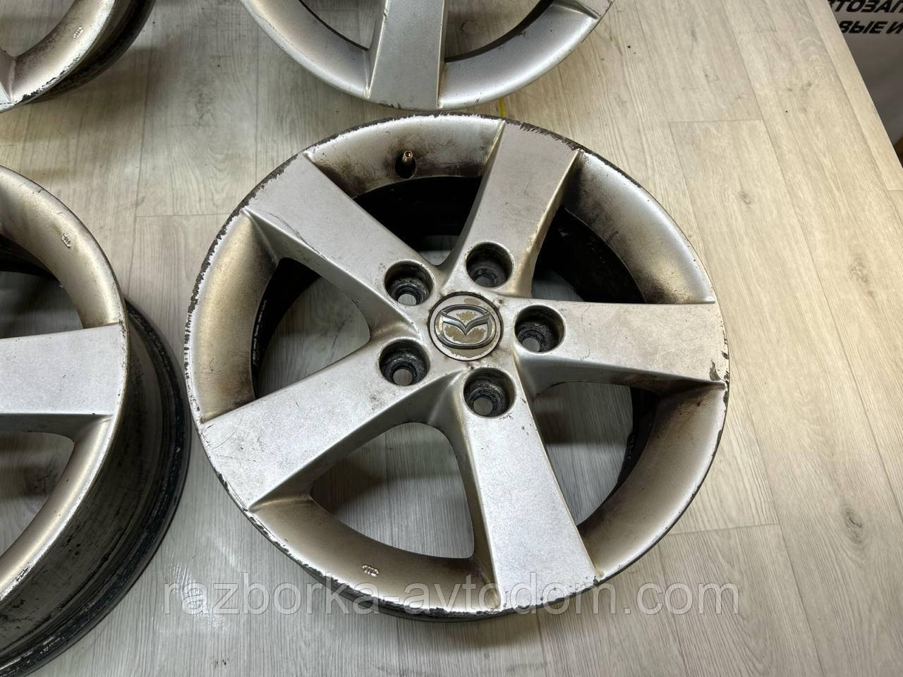 Диски колісні титани (комплект) R15 Mazda Axela, 3 (03-09),5 (05-), Premacy (05-18) 6Jx15 5x114.3x6.1 ET52,2
