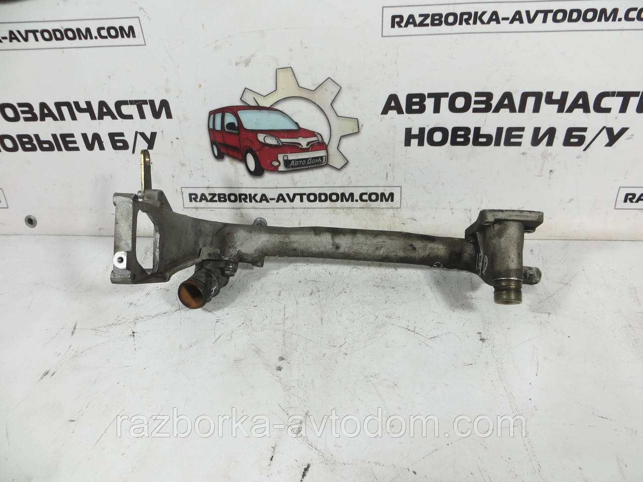 Патрубок системи охолодження метал 1.9D FIAT DOBLO (2000-2009) ОЕ: 46529298 фото 2