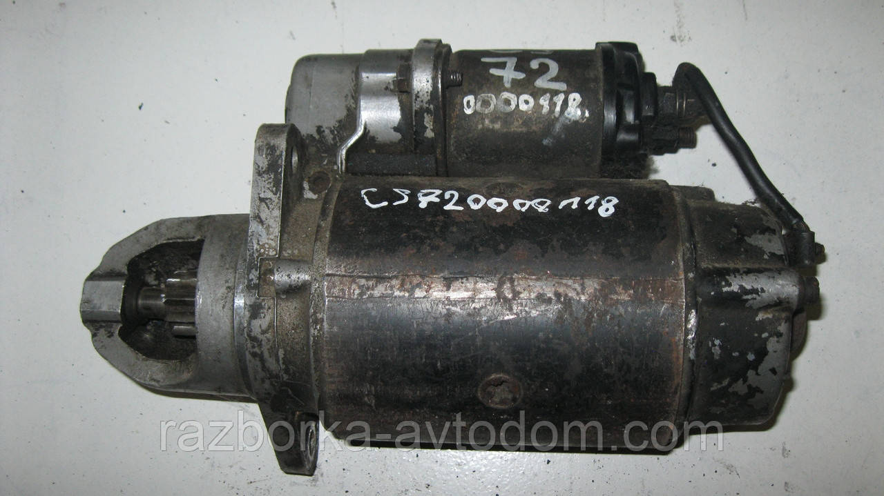 Стартер CS72 б/у (Lucas) Ford Capri, Consul, Granada, Sierra, Taunus, Transit, Saab 95, Saab 96 (9 ЗУБ.), 12V
