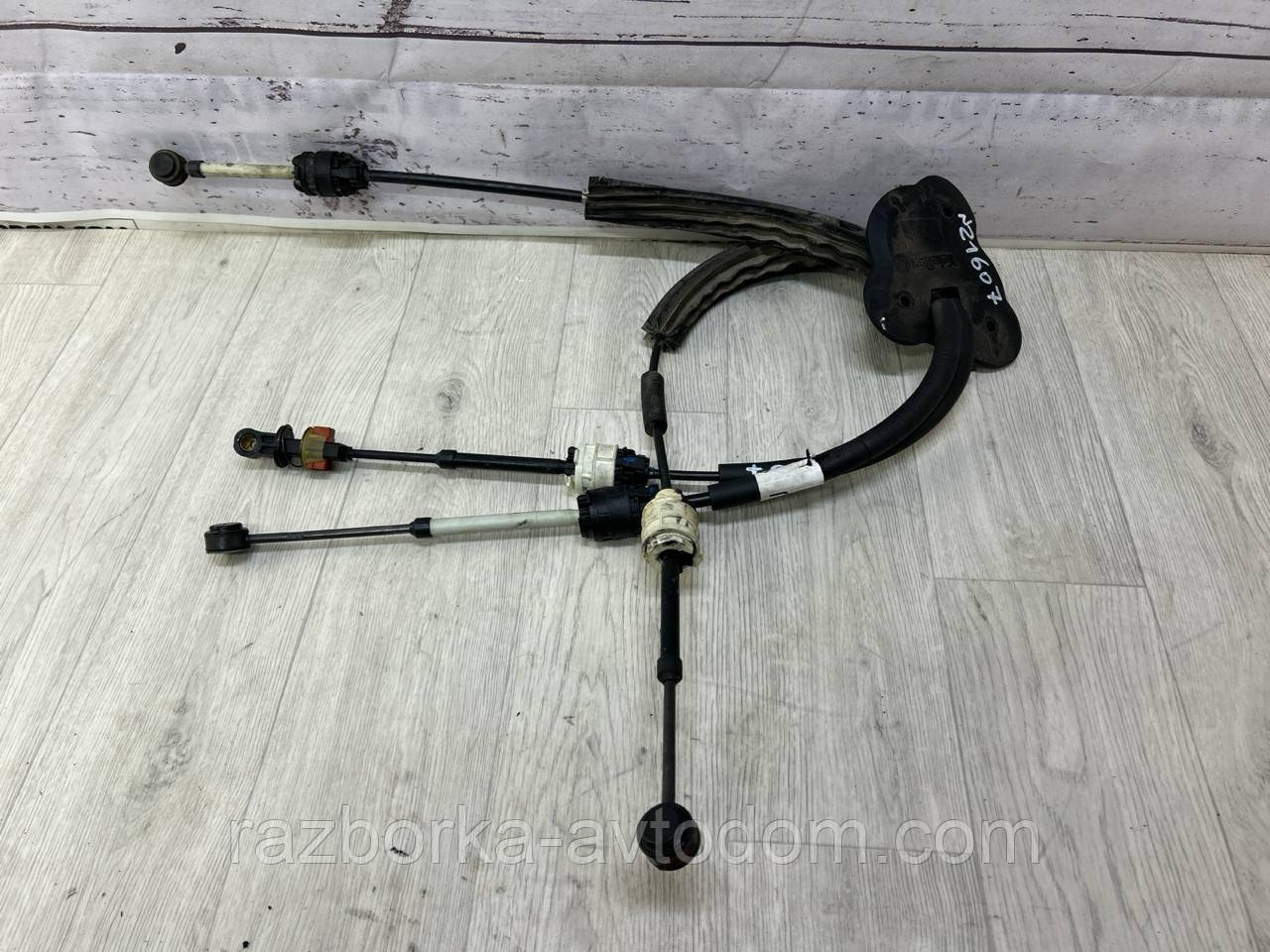 Троса КПП (куліси) комплект 6-ступка 1.6DCI Renault Scenic 3 (09-), Grand Scenic 3 OE:349352322R