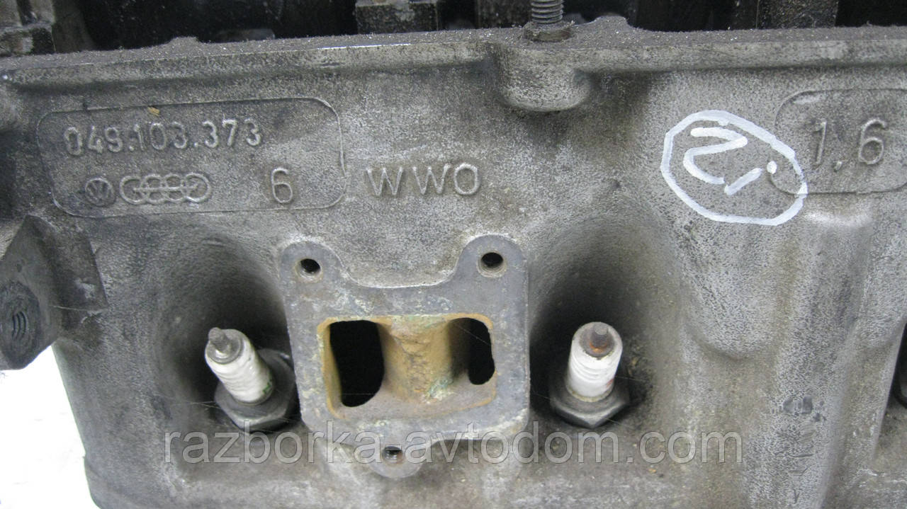 Головка блока циліндрів (ГБЦ) VW Golf II 1.6 (1974-1983) OE:049103373