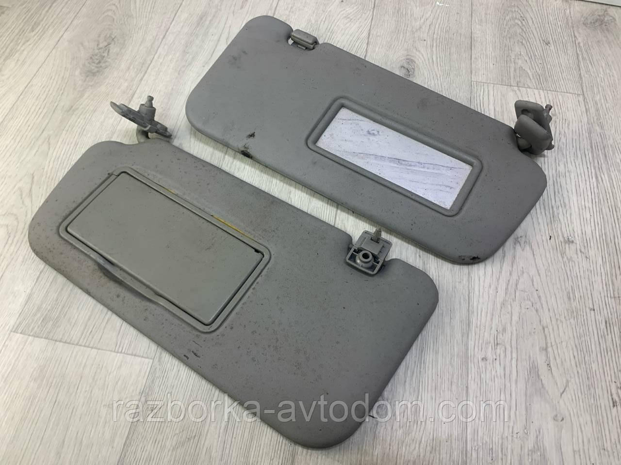 Козирки сонцезахисні комплект Kia Cerato (2006-2009), OE:852012F04087, 852022F17087 (НУЖНАчищачища)