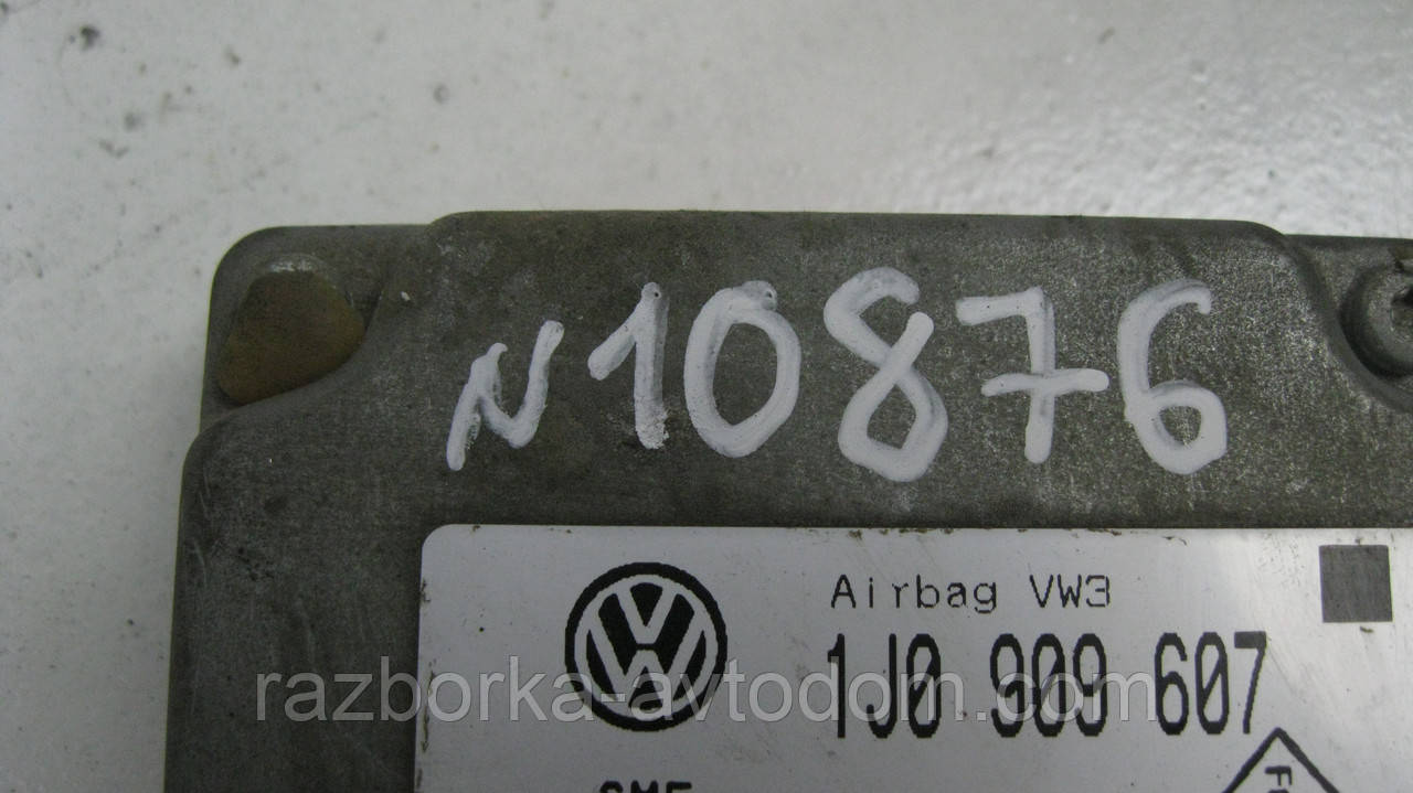 Модуль-процесор/блок керування подушки безпечності VW Passat B5 (1997-2000) OE:1J0909607