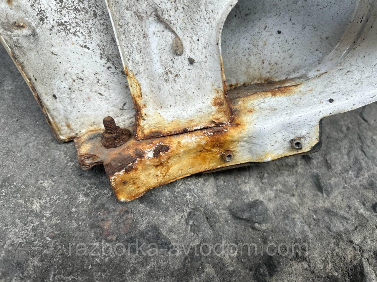 Крило переднє ліве Fiat Fiorino (07-), QUBO (07-), Peugeot Bipper (07-) Citroen Nemo (07-) OE:7840W5 ДЕФЕКТ