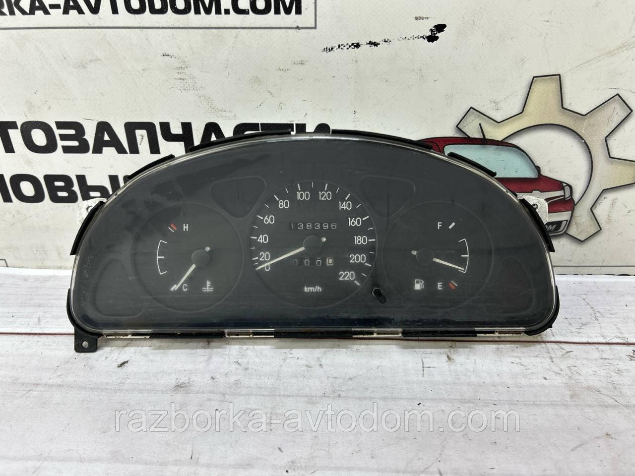 Панель приладів (щиток) без тахометра Daewoo Lanos / Sens OE:96557750 фото 2