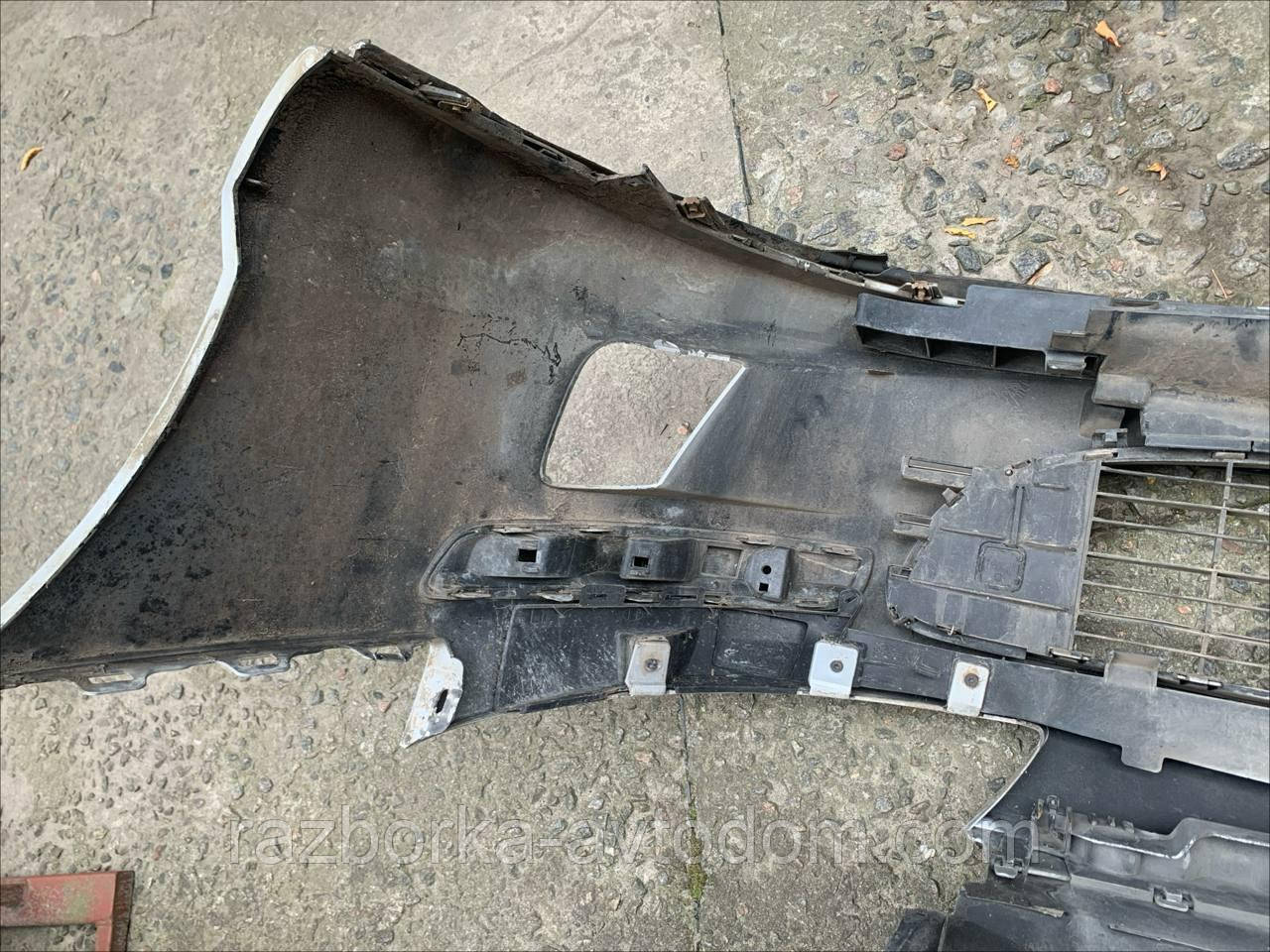 Бампер передній Peugeot 407 SW (04-11) OE: 964464437, 7401RA (фарба EZR) ДЕФЕКТ