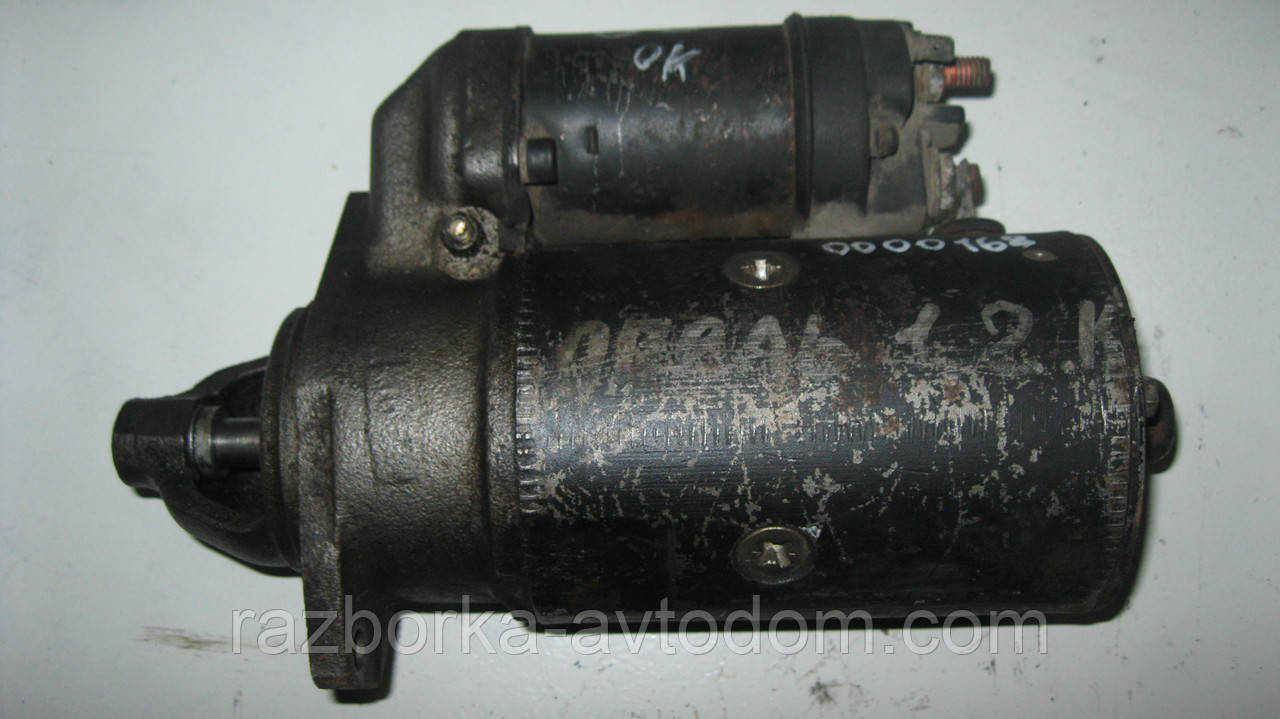 Стартер CS66 б/у ( Delco) Opel Ascona, Opel Corsa, Opel Gt, Opel Kadett, Opel Manta (9 ЗУБ)