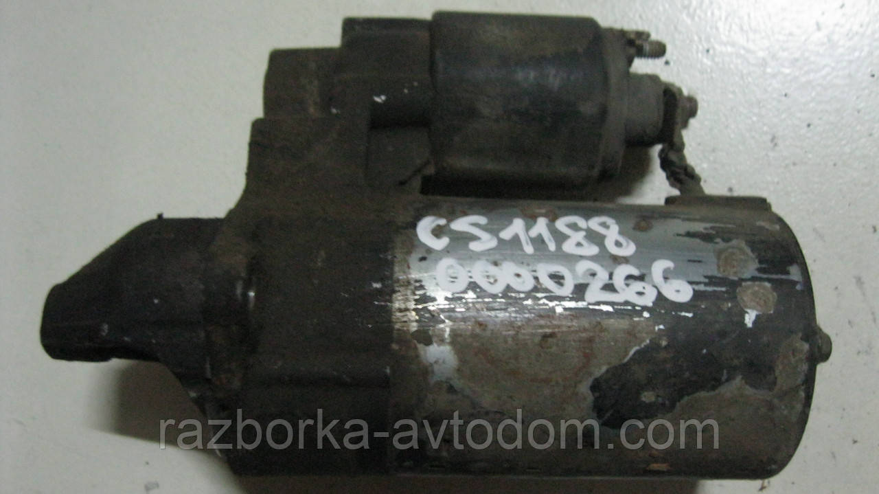 Стартер CS1188 б/у ( Bosch) Chevrolet Tacuma, Daewoo Rezzo, Opel Astra, Opel Vectra, Opel Zafira (9 ЗУБ)