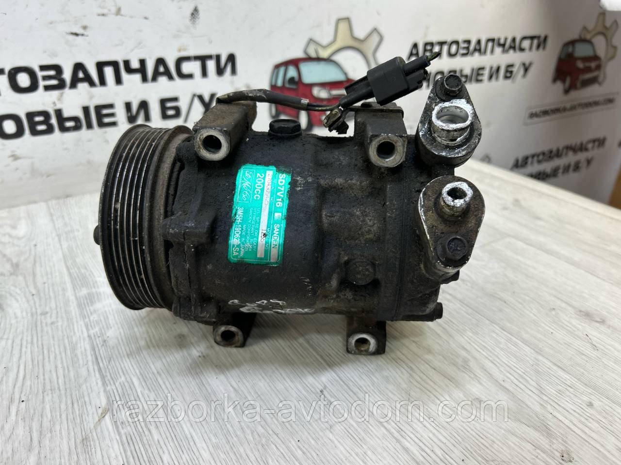 Компресор кондиціонера 1.6TDC Ford Focus 2, C-max, Fusion, Mazda 3, Volvo V50 OE:3m5h19d629sa
