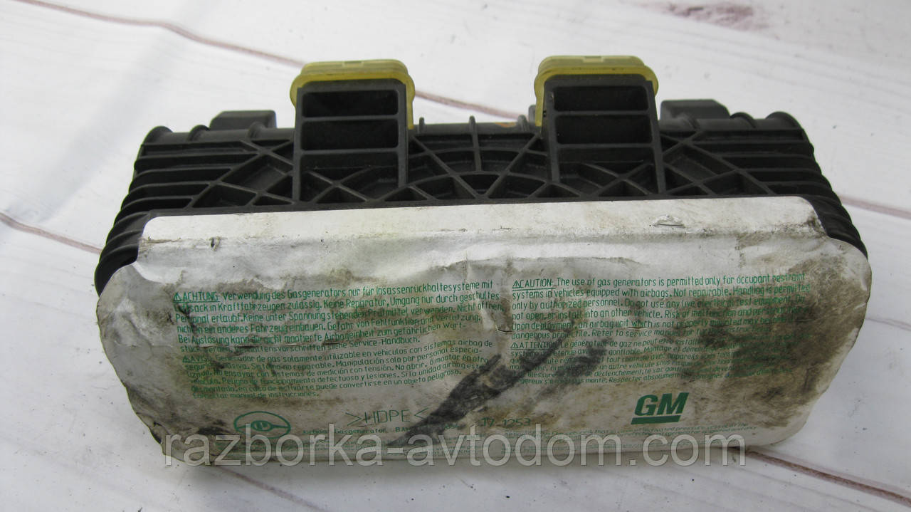 Подушка Airbag безпеки пасажира Opel Astra G (1998-2004) Zafira A OE:90561101