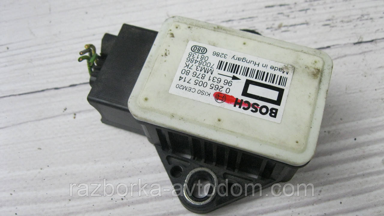 Електронний блок керування ESP (датчик) Citroen C4 (2004-2010), Peugeot 307 (2002-2009) OE:9663187680