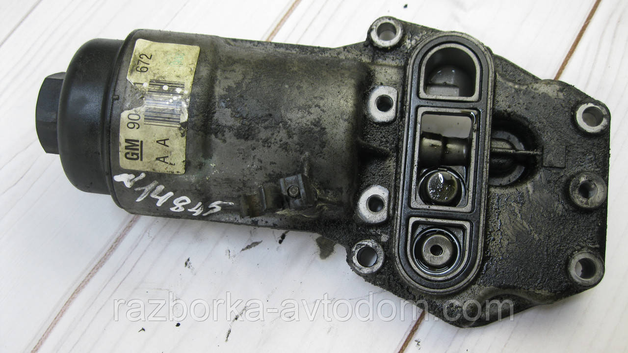 Корпус оливного фільтра Opel Zafira A (1999-2005) 2.0TDI OE:9117792, 90570367, 9117319, 9117320, 90571724