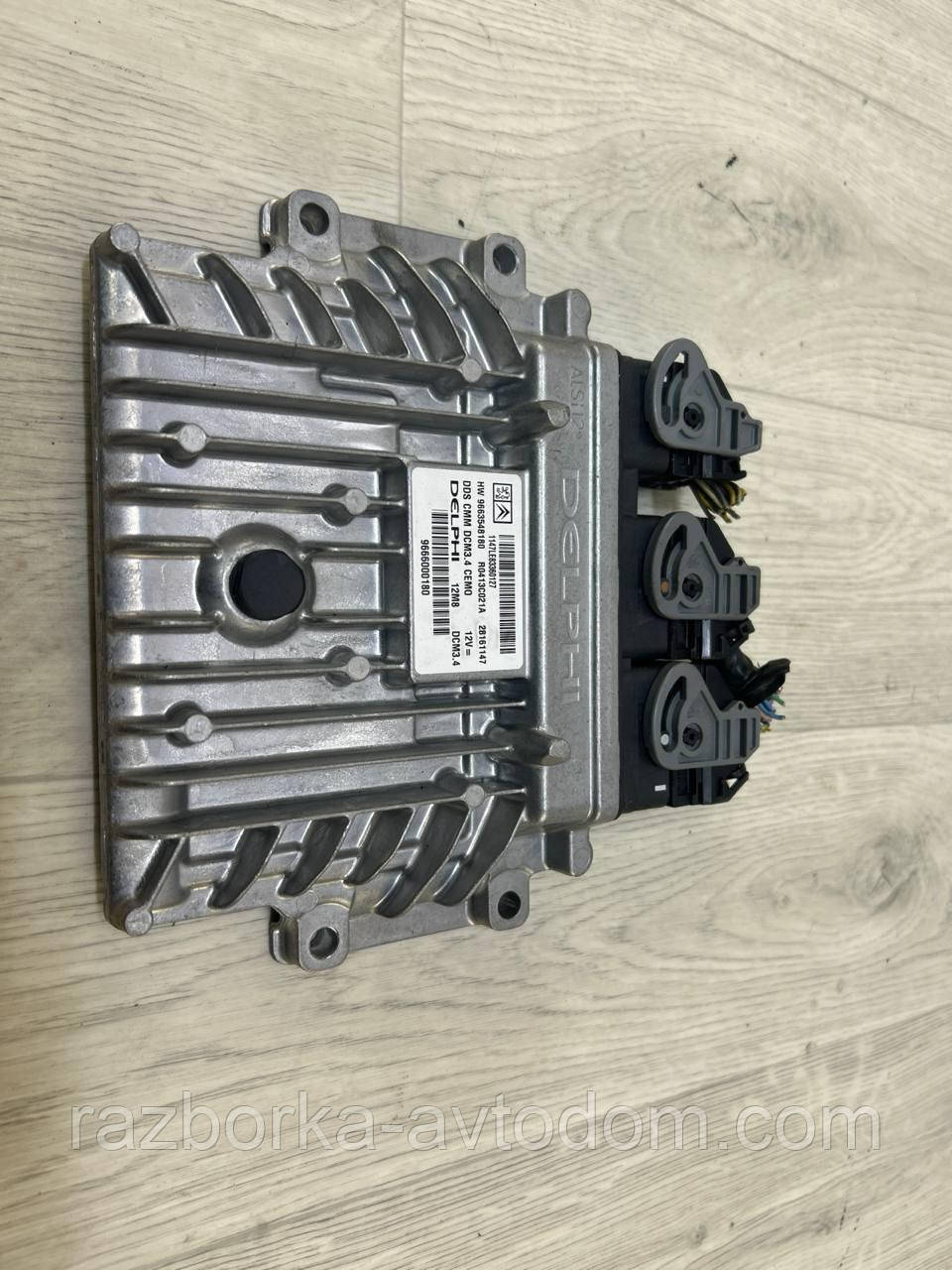 Блок керування двигуном (ЕБУ) 2.0hdi Citroen C5 (08-17), C4, Peugeot 407. OE: 9666000180, 9663548180 фото 2