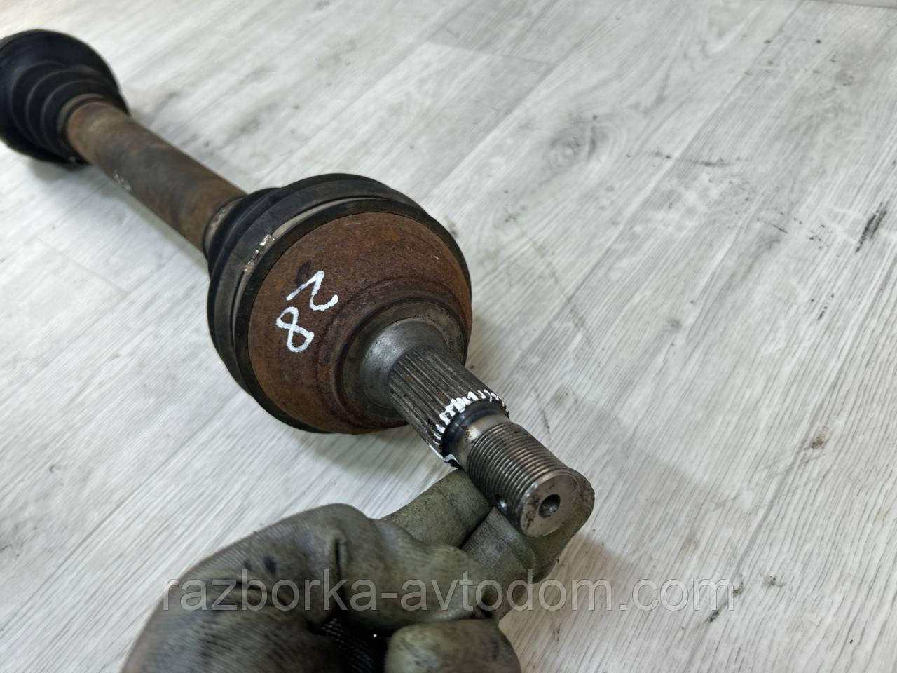 Напівось передня ліва (привод) (28/37) 2.0HDI, 1.6HDI, 1.6i, Peugeot 407 (04-11), 508, EXPERT, RCZ, Fiat Scudo (07-) OE:3272GL,