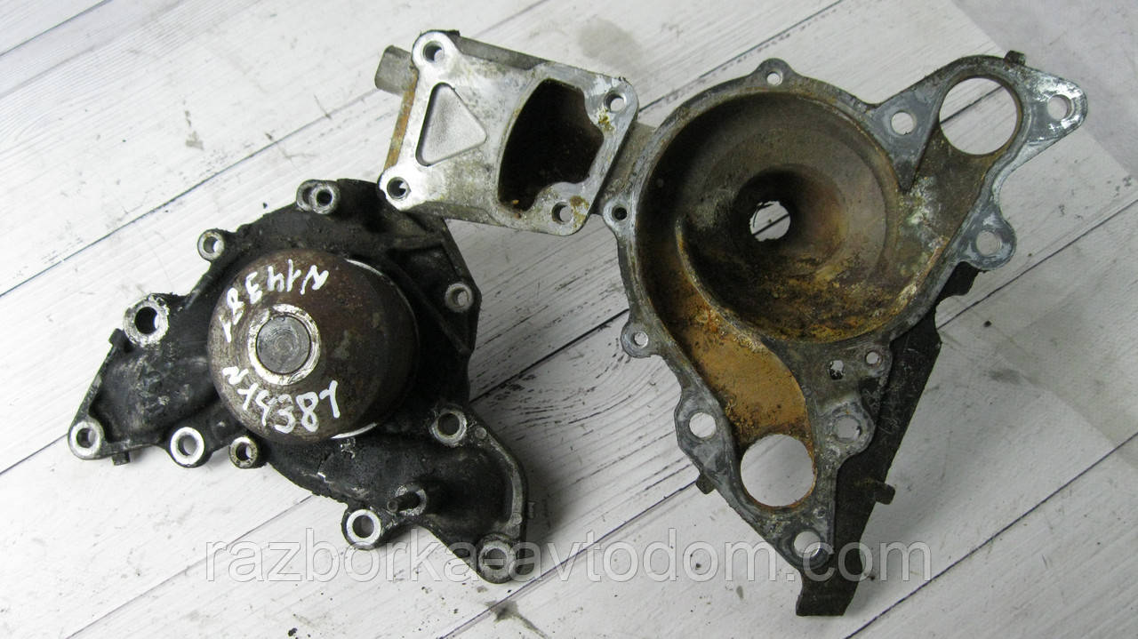 Насос системи охолодження (помпа) з корпусом Mitsubishi Pajero Sport 1 (97-09) OE:MD973025, MD979169, MD978741, фото 2