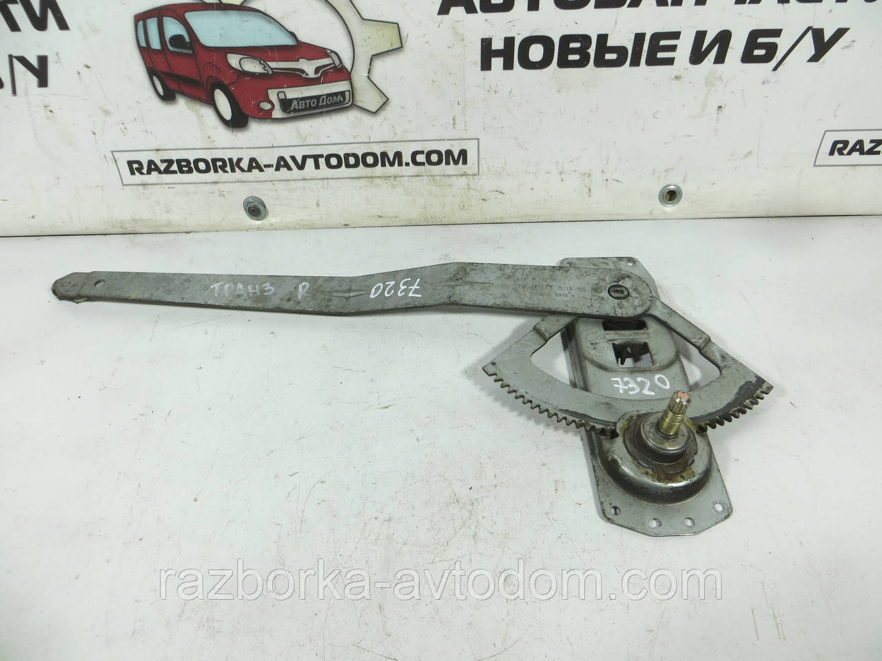Склопідіймач механічний правий FORD TRANSIT (1995-2000) ОЕ: 1052174