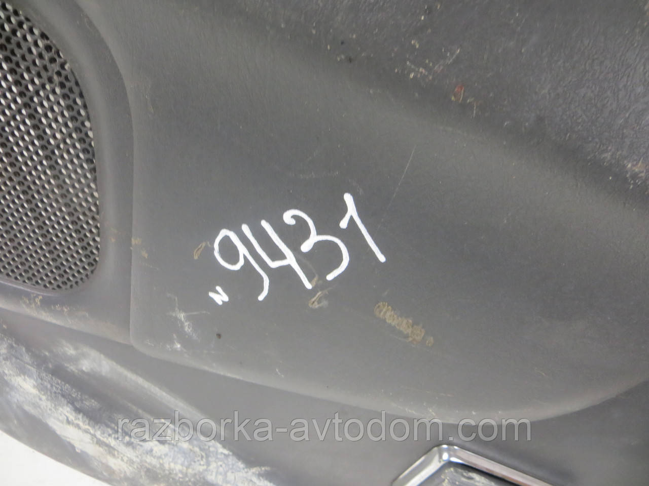 Карта задніх лівих дверей Mitsubishi Pajero Sport 1 (1997-2009) OE:MR227504 фото 2