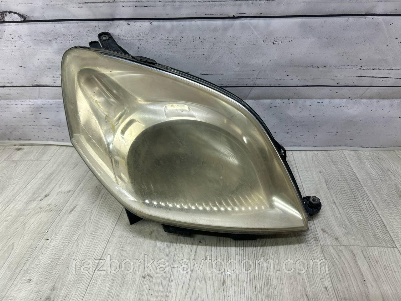 Фара передня права Fiat Fiorino (07-), QUBO (07-), Bipper (07-) Nemo (07-) OE:1353197080