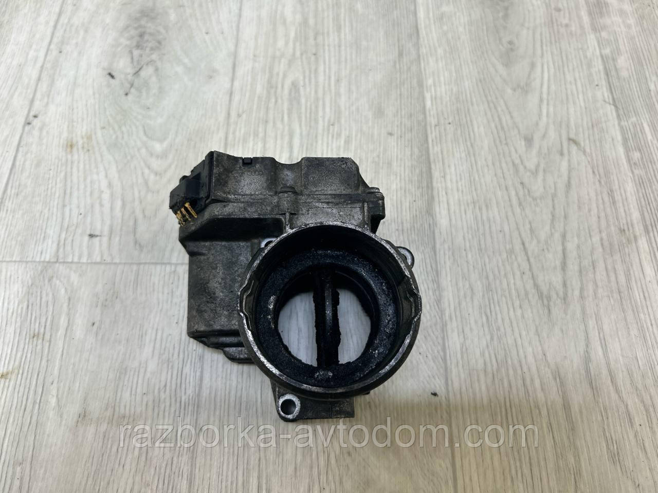 Дросельна заслінка (дизель) Skoda Superb 1 (02-08), VW Passat B5, Caddy 3, Touran OE:03g128063c ДЕФЕКТ: роз'єму