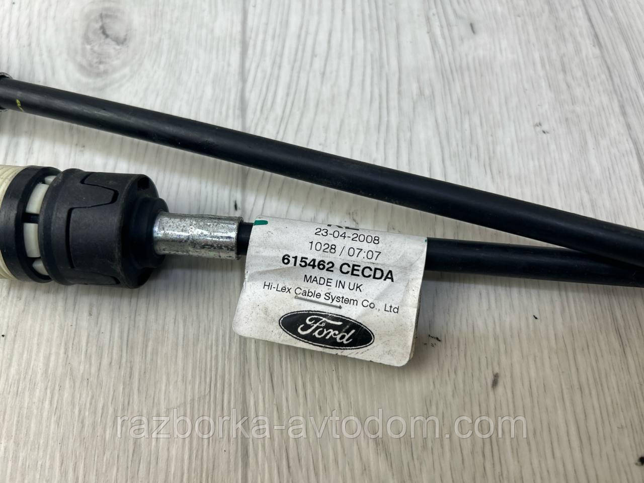 Троса перемикання передач/ куліси (комплект) 6-ступка Ford Mondeo MK4 (07-10) OE:615672cecda фото 2