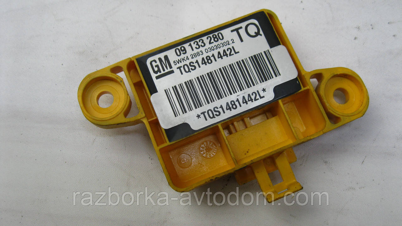 Датчик удару (сенсор) передніх лівих дверей Opel Astra G (1998-2004) OE:9133280, 09133280 фото 2