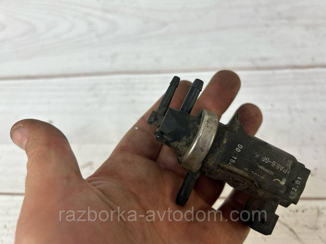 Клапан вакуумний наддув турбіни (солоїд) VW Passat B5 (96-05) OE:1h0906627 ДЕФЕКТ!!!!