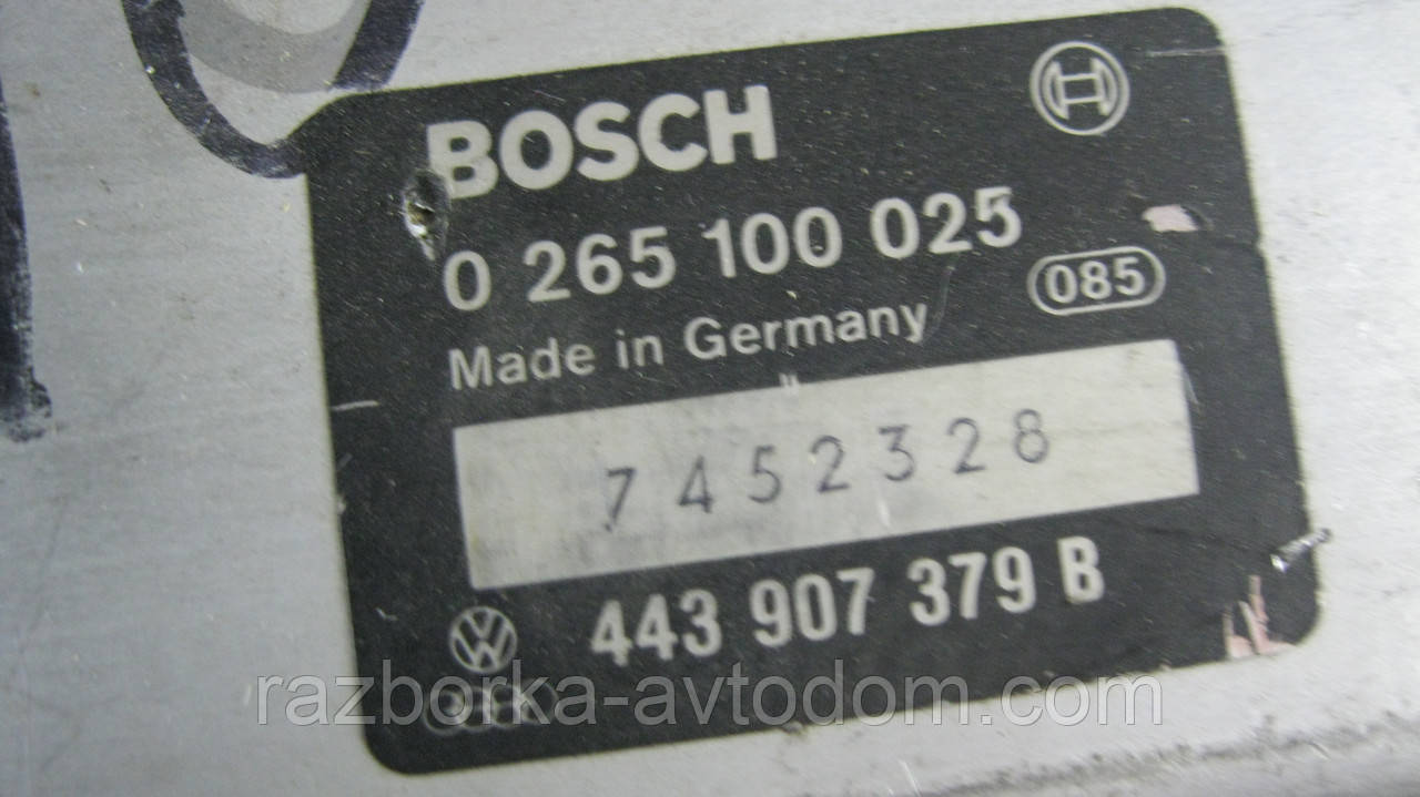 Блок керування ABS АБС / ЕБУ / мізки АБС Audi 80 100 C3 (1968-1994) OE:0265100025, 44390739