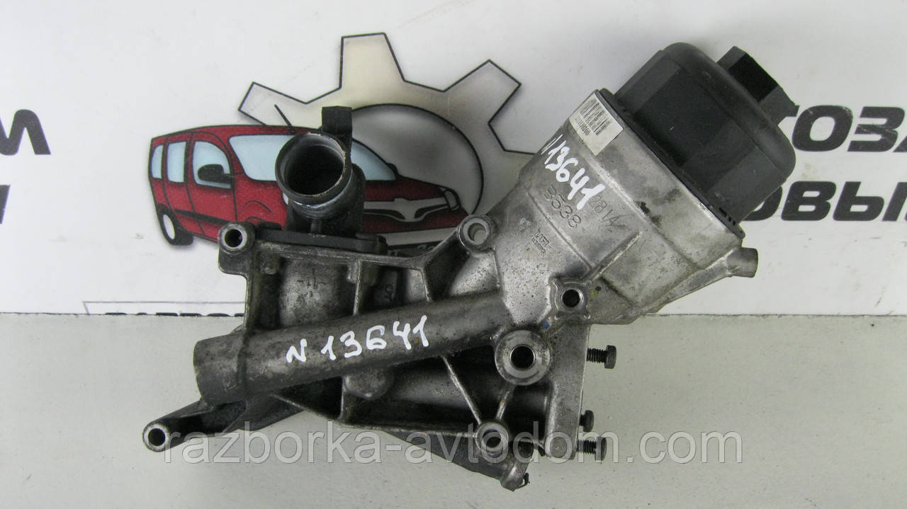 Корпус оливного фільтра Fiat Fiorino-Qubo (07-),Citroen Nemo (08-) Peugeot Bipper (08-) 1,3MJT OE:55232814