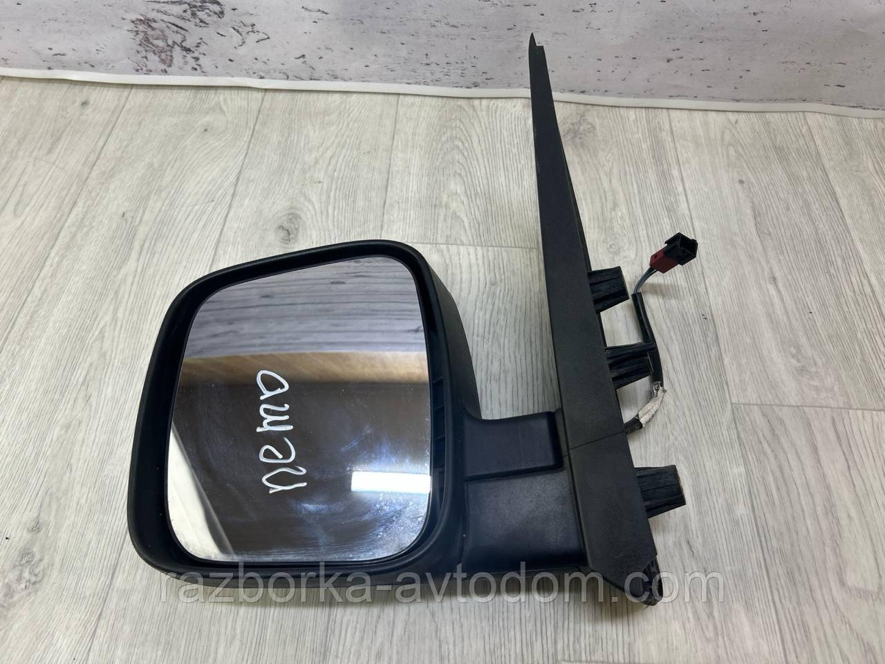 Дзеркало ліве (електро 5 pin) Fiat Fiorino (07-), QUBO (07-), Bipper (07-) Nemo (07-) OE:8153VJ фото 2