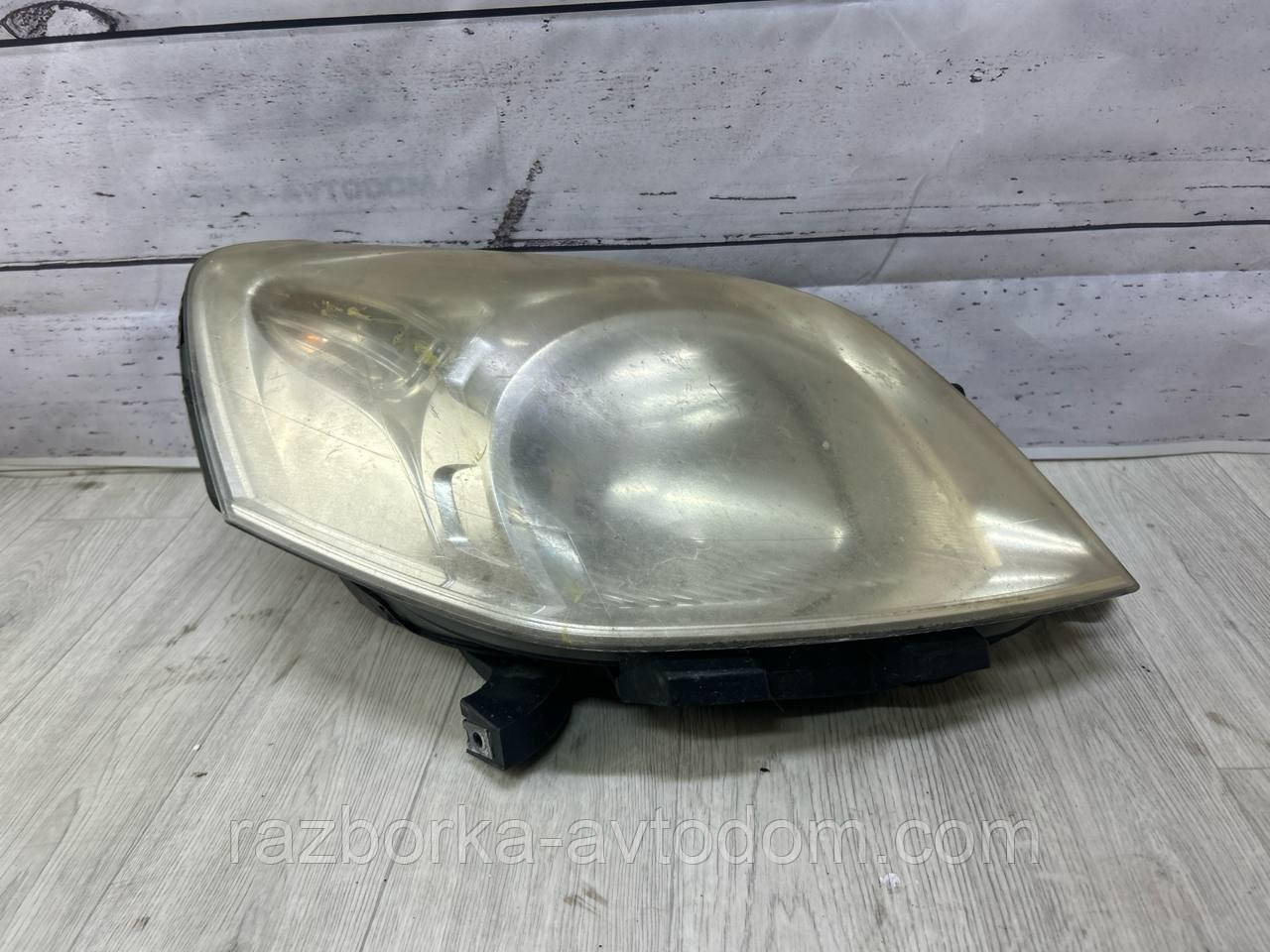 Фара передня права Fiat Fiorino (07-), QUBO (07-), Bipper (07-) Nemo (07-) OE:1353197080 фото 2