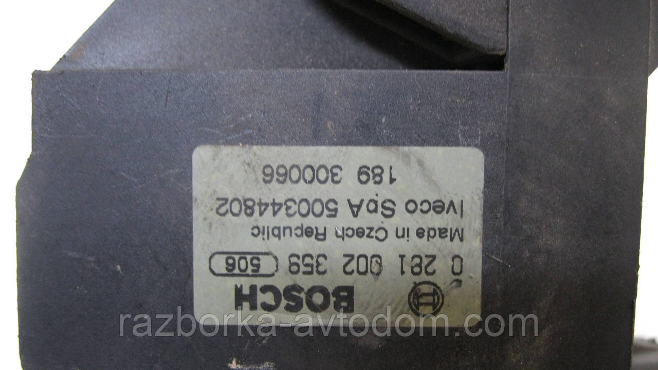 Педаль газу електро Iveco Daily E3 (2000-2005) 500344802, 0281002358