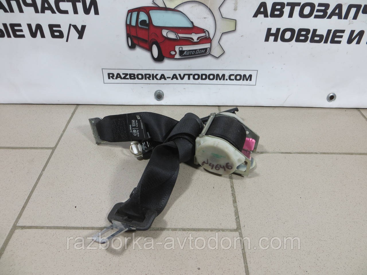 Ремінь безпеки задній лівий Opel Zafira A (99-05) 90580901