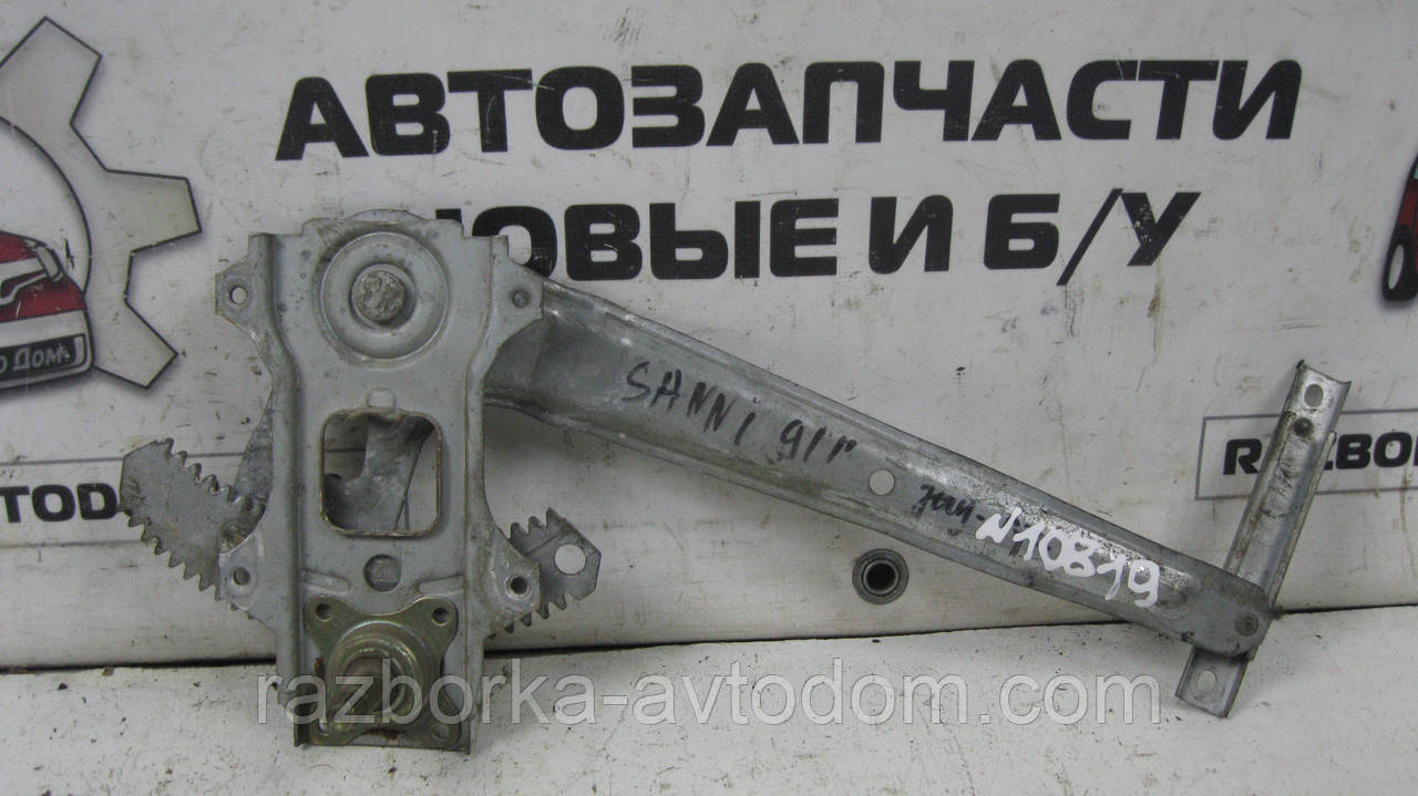 Склопідіймач задній правий (механічний) Nissan Sunny Y10 (1991-2000) OE:8270069R00