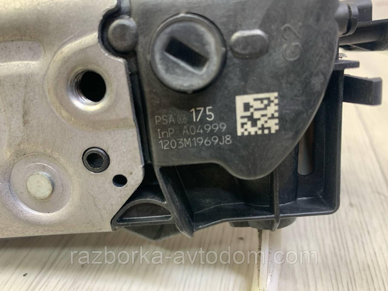 Замок дверей задній лівий Peugeot 308 (2007-2014) OE: PSA006175, 9800617580