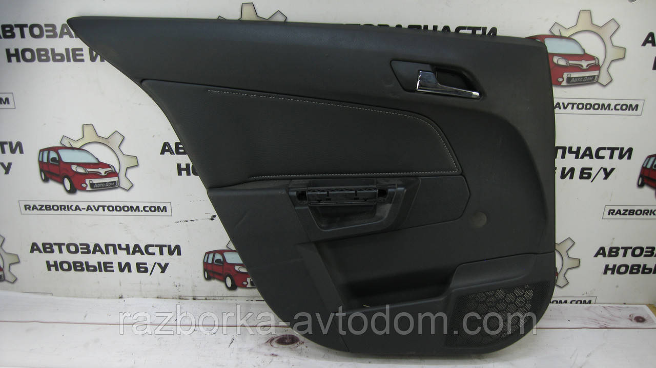 Картка дверей задньої лівої (хетчбек) Opel Astra H (2005-2015) OE:13177097, 13118749