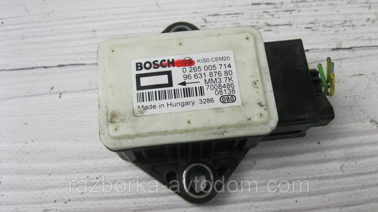 Електронний блок керування ESP (датчик) Citroen C4 (2004-2010), Peugeot 307 (2002-2009) OE:9663187680