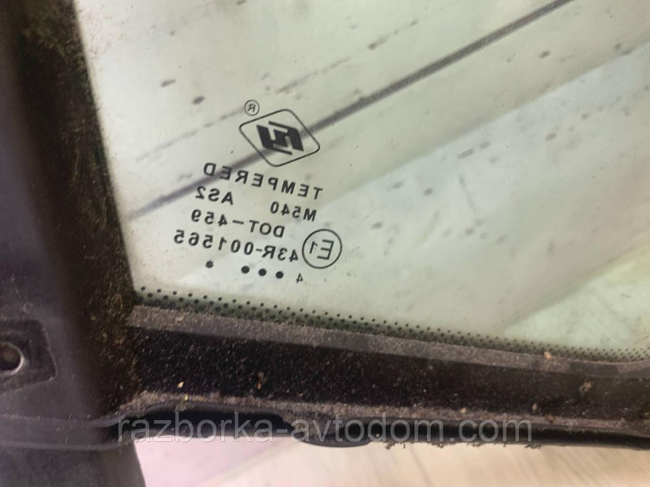Скло дверей передньої лівий (форточка) 5-дверний PEUGEOT 308 (07-13) ОЕ:9300T8 фото 2