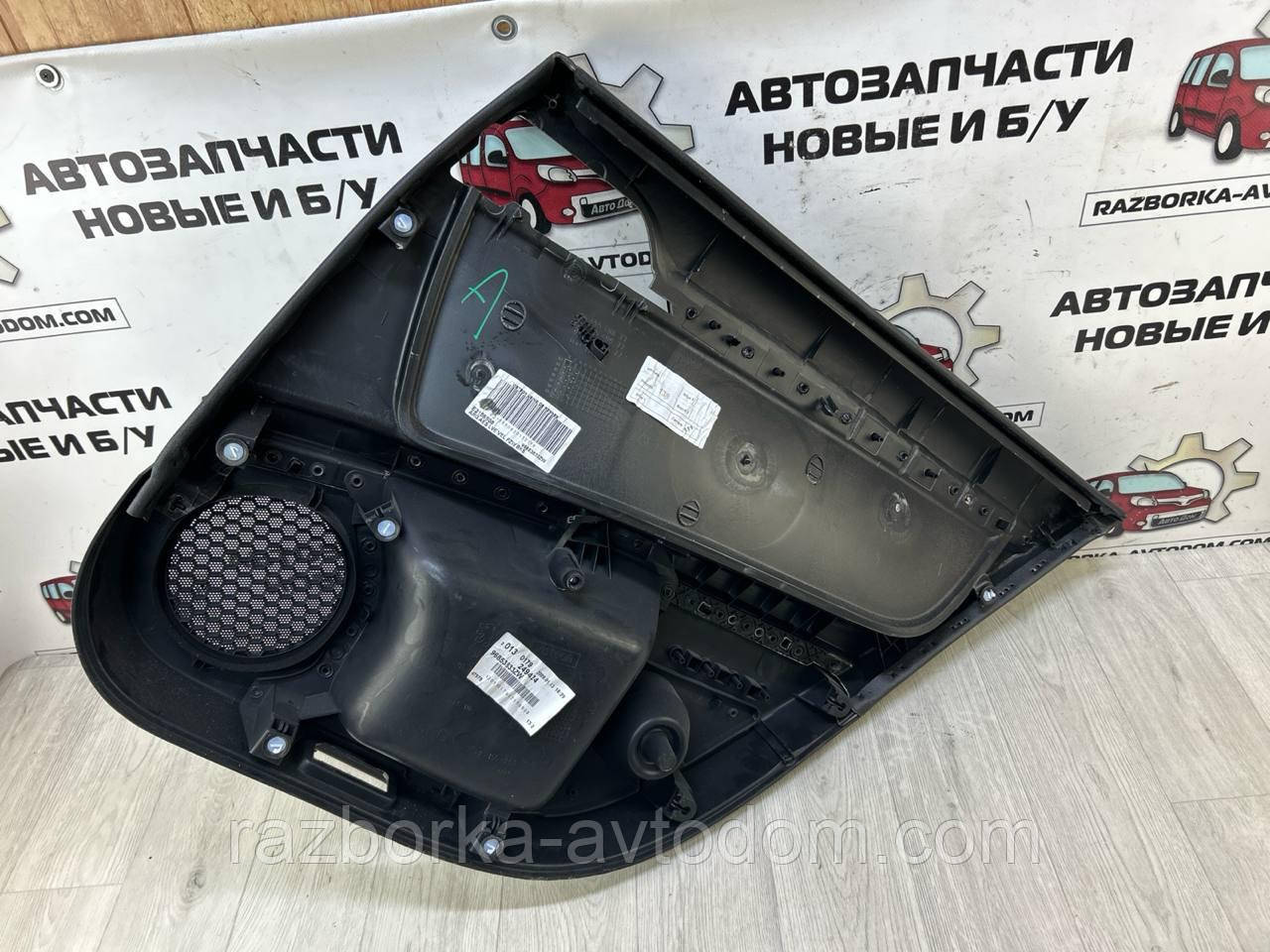 Картка задніх лівих дверей седан Peugeot 407 (04-11) OE:96853833zw фото 2