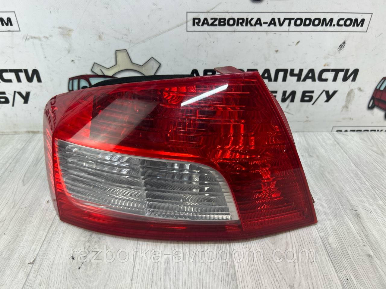 Ліхтар задній лівий Peugeot 407 (08-11) OE:9689089180