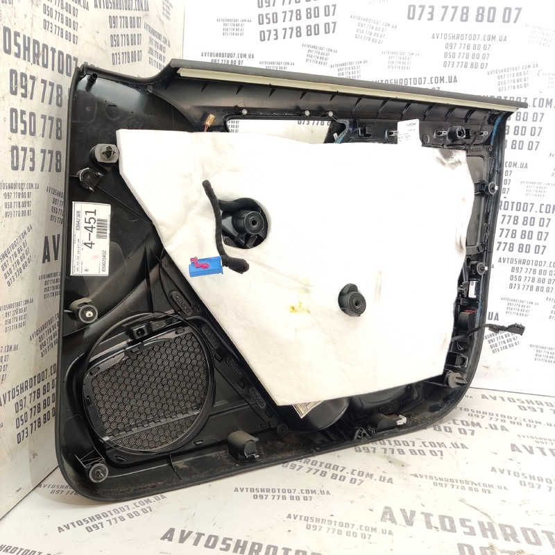 Карта дверна Audi A4 B8 (07-15) 2.0D передня ліва