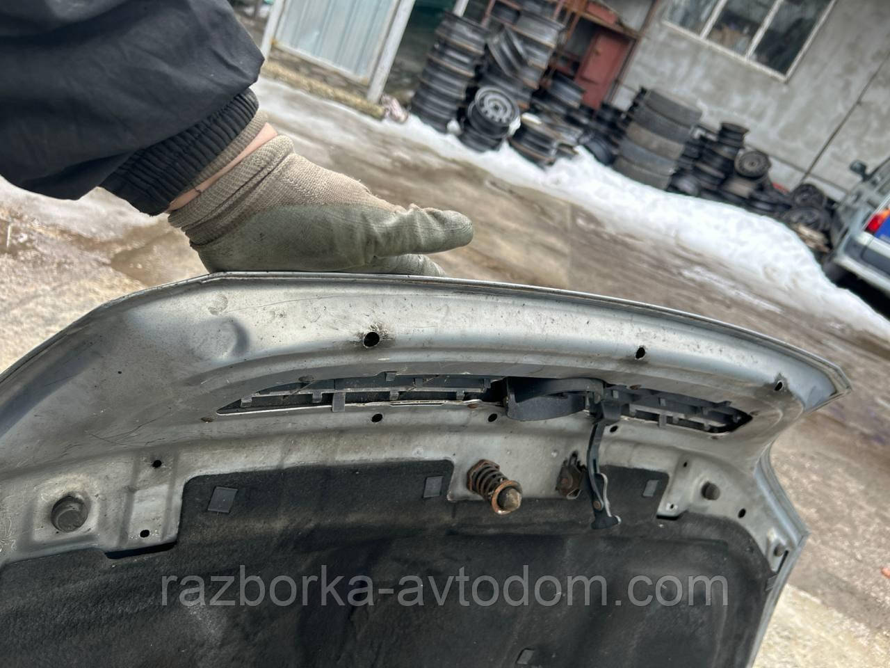 Капот Opel Zafira A (99-05) OE:1160002  металик код краски 94U opel