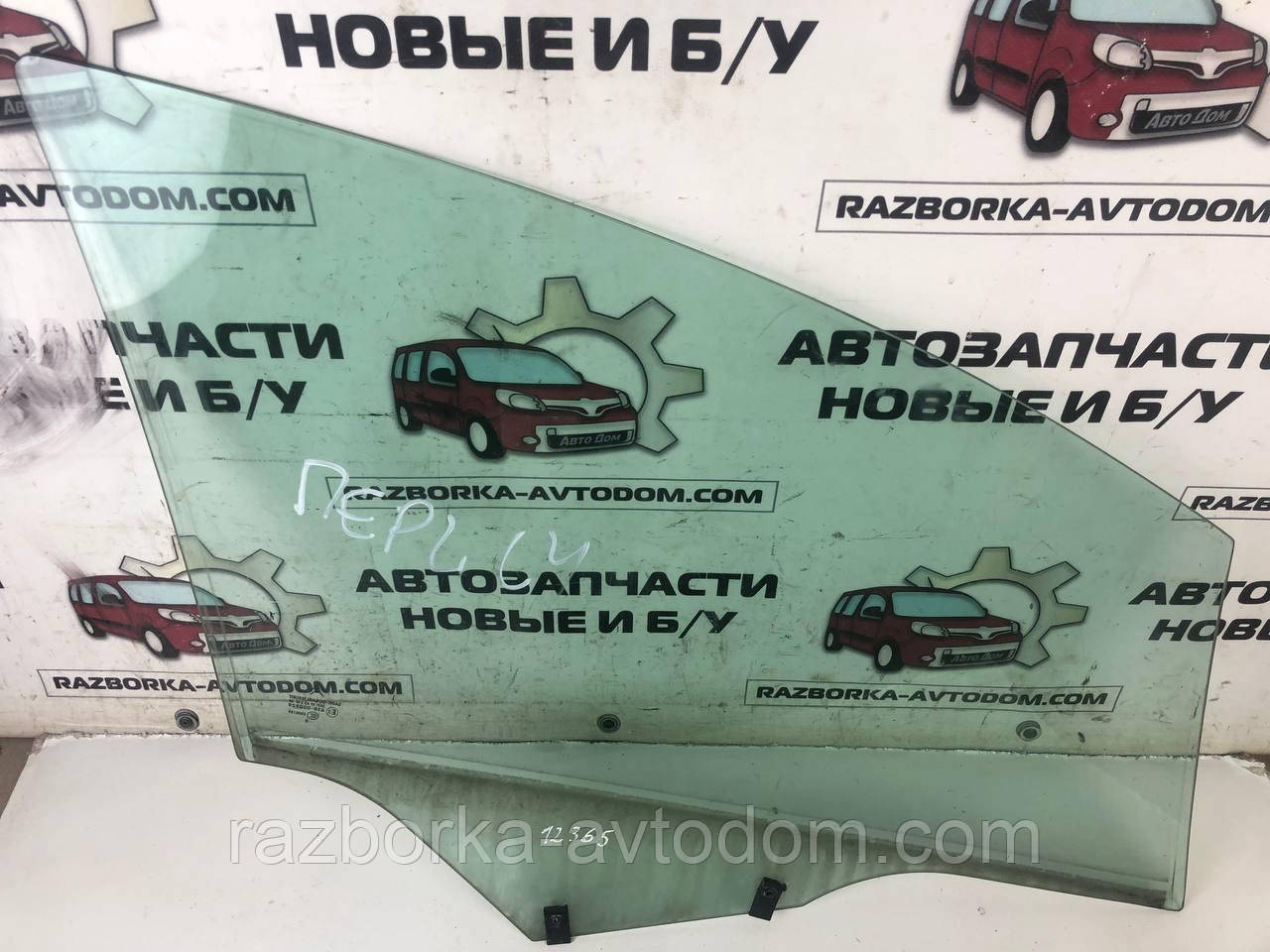 Скло передніх лівих дверей 5-дверцята Citroen C4 (04-10) OE: 9201 F1 фото 2