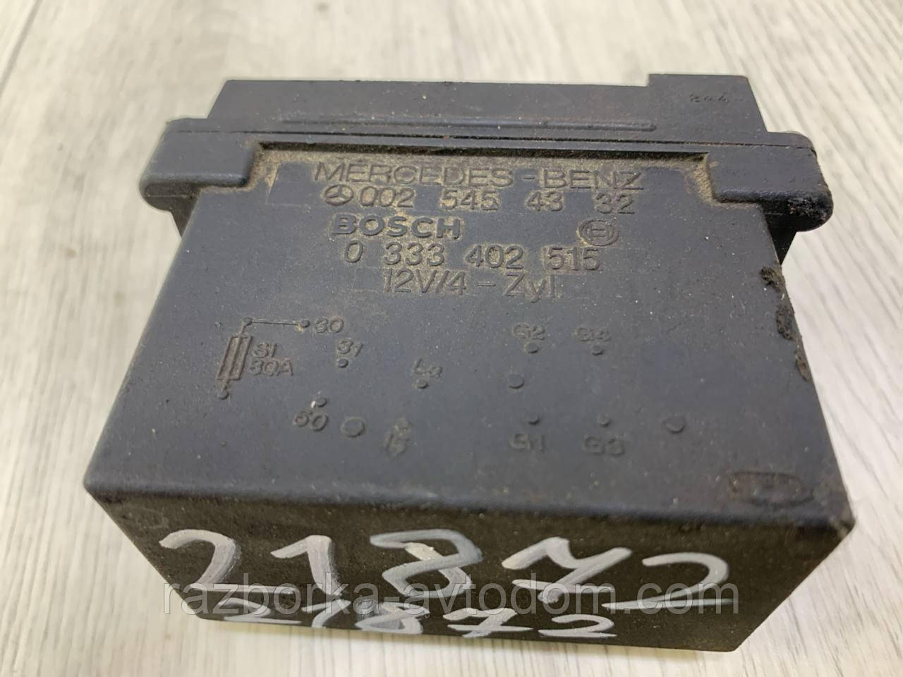 Блок керування свічками Mercedes (W631), W124, 190 W201 OE:0025454232, A0025454332