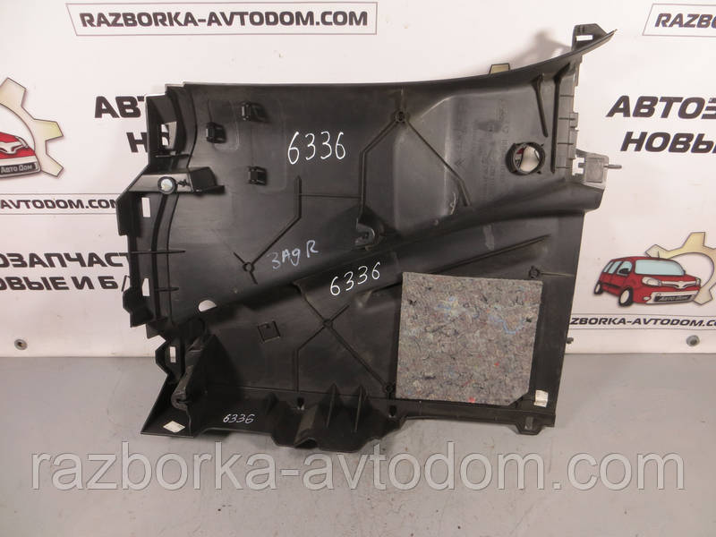 Обшивка багажника правая CITROEN BERLINGO (2008-2018), Peugeot Partner ОЕ: 9681714677