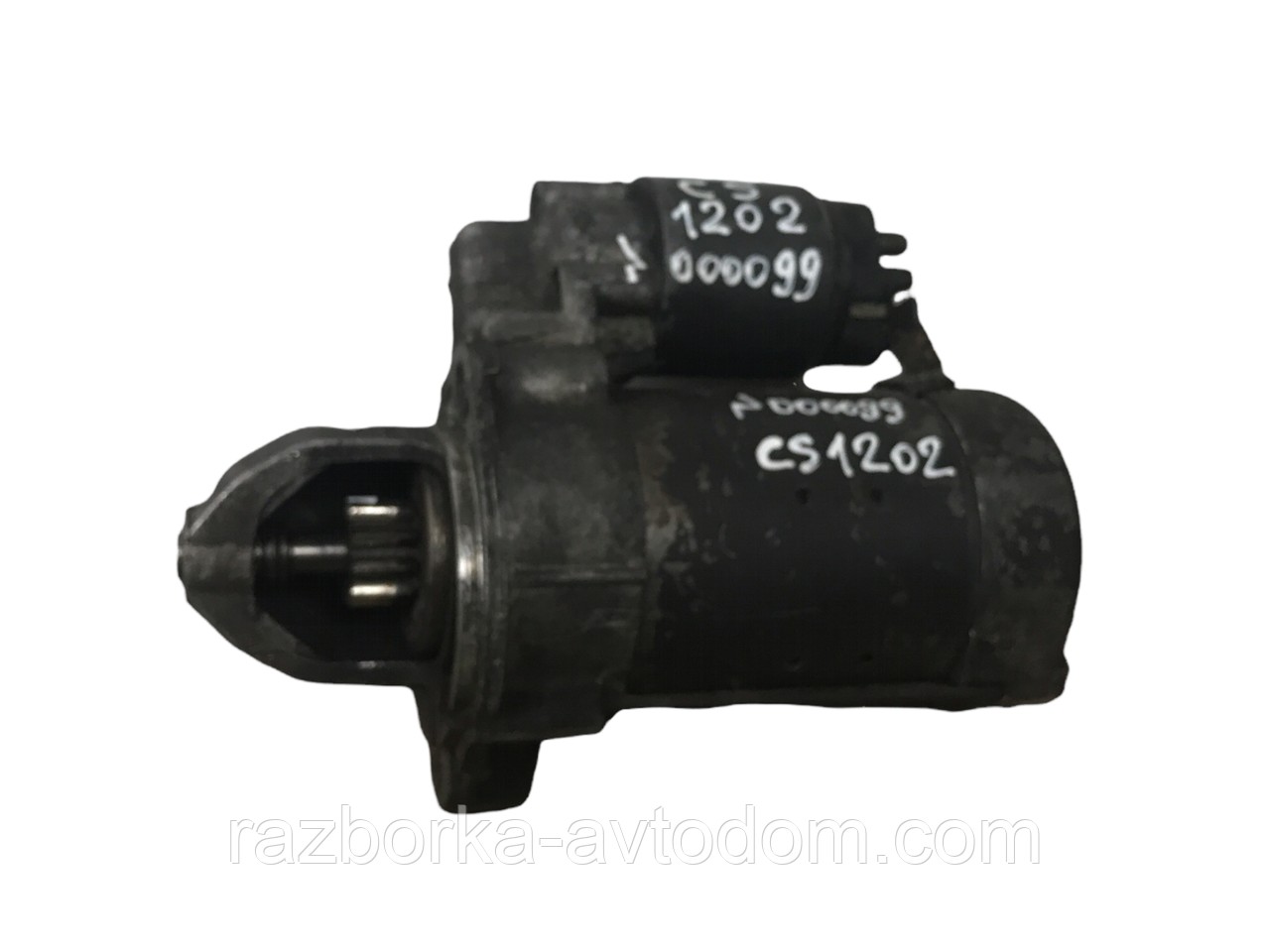 Стартер CS1202 б/у (Bosch) Mercedes Sprinter, W463, W220, W203, S203. (10 зуб) 12V 2.3KW