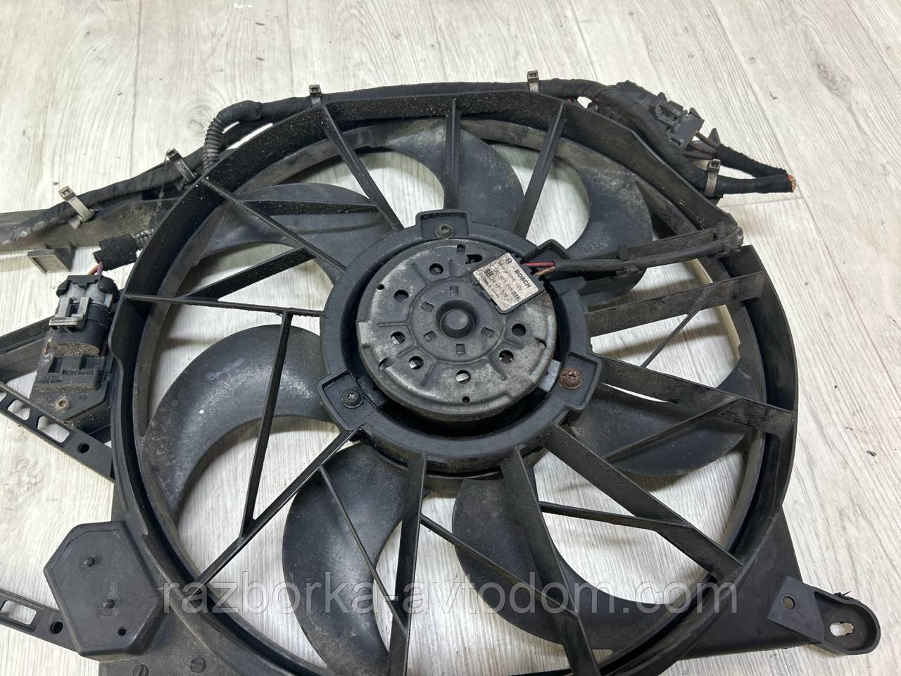 Вентилятор радіатора охолодження 2.0DTI, 2.2DTI Opel Zafira A, Astra G OE:24431828, 0130303246