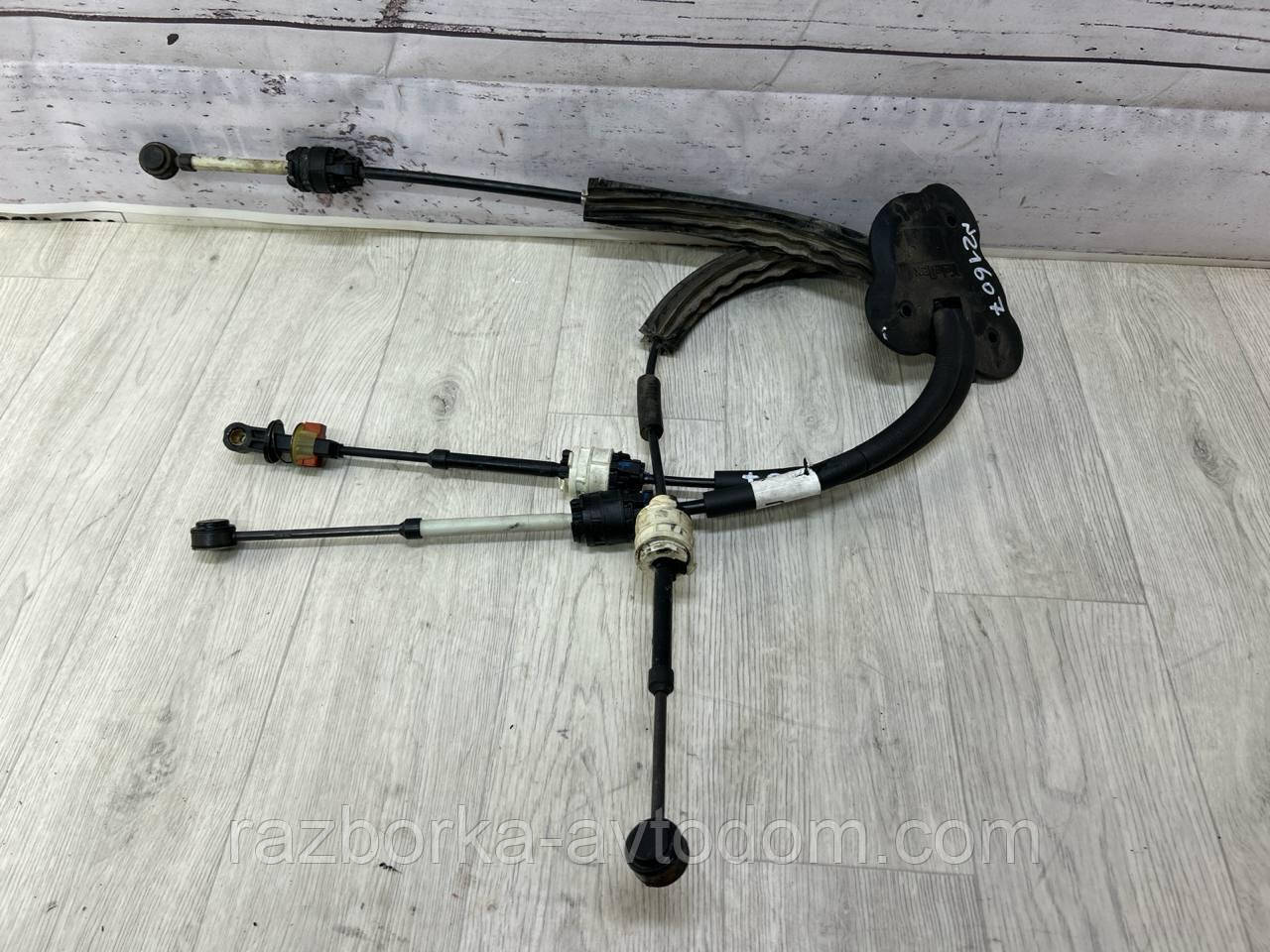 Троса КПП (куліси) комплект 6-ступка 1.6DCI Renault Scenic 3 (09-), Grand Scenic 3 OE:349352322R