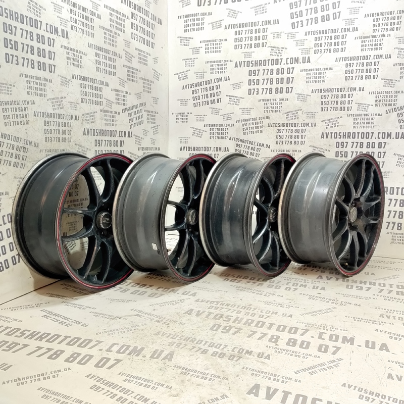 Комплект литих дисків 5х112 R17 Audi A4 B8 фото 2