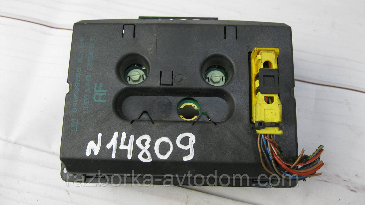 Бортовий комп'ютер (дисплей, годинник) Opel Zafira A (1999-2005) OE:90589755, 090589755